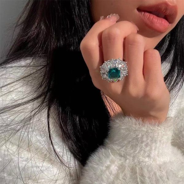 Vintage-Inspired Color Gemstone Ring Collection – Timeless European & American Luxury Style