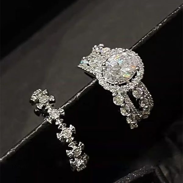 Lace Cut-Out Ring for Women – Delicate Openwork Silver Jewelry with Vintage Charm