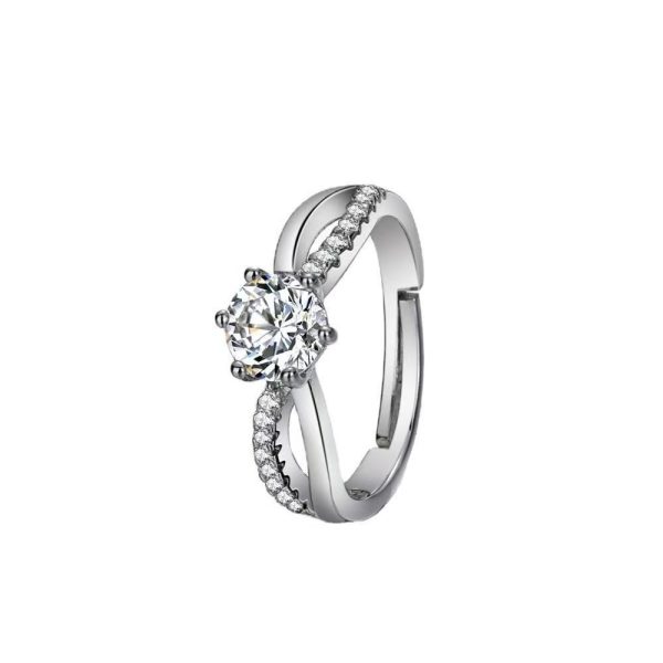 Classic 6-Prong Solitaire Diamond Ring – Timeless Engagement Jewelry with Secure Tiffany Setting